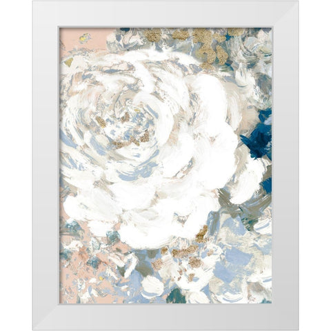 Floral Peace Morning I White Modern Wood Framed Art Print by Loreth, Lanie