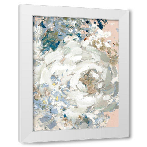 Floral Peace Morning II White Modern Wood Framed Art Print by Loreth, Lanie