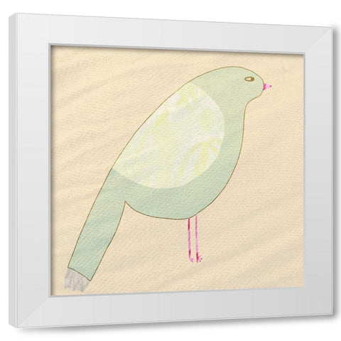 Standing Tall White Modern Wood Framed Art Print by Bryant, Susan