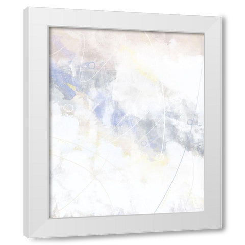 Sunny Day White Modern Wood Framed Art Print by Meneely, Dan