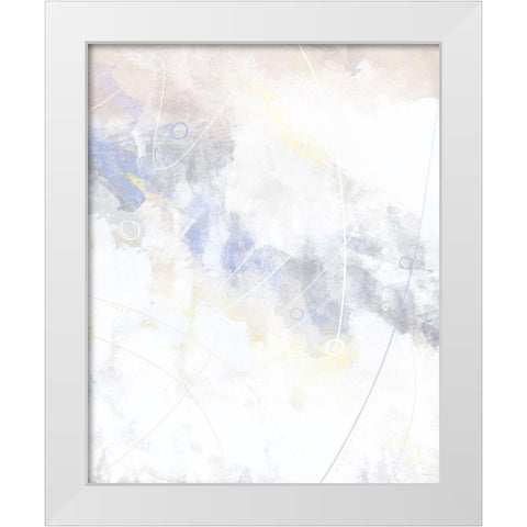 Sunny Day White Modern Wood Framed Art Print by Meneely, Dan