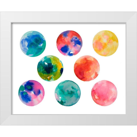 Stunning Universe II White Modern Wood Framed Art Print by Loreth, Lanie
