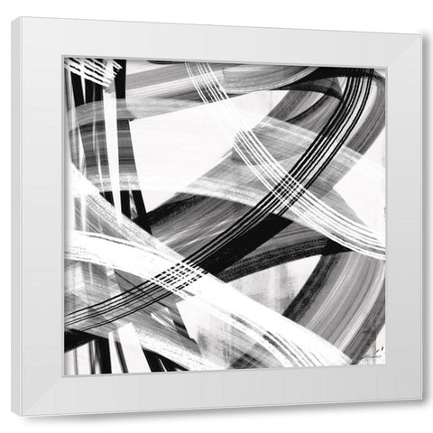 New Magnum I White Modern Wood Framed Art Print by Meneely, Dan
