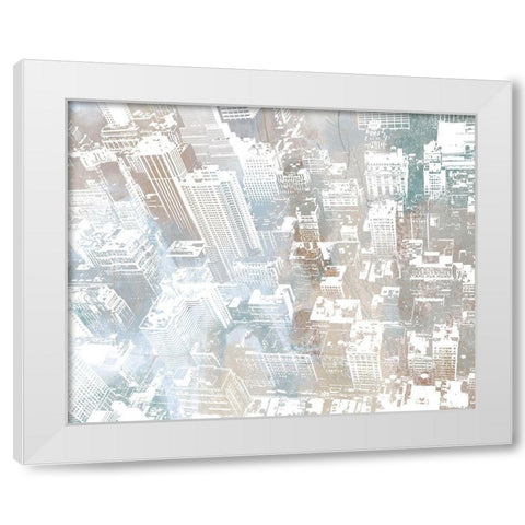 Empire View I (horizontal) White Modern Wood Framed Art Print by Meneely, Dan