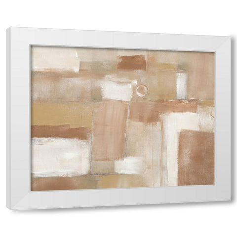 Established Grounds II White Modern Wood Framed Art Print by Pattinian, Merri