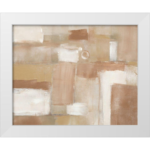 Established Grounds II White Modern Wood Framed Art Print by Pattinian, Merri