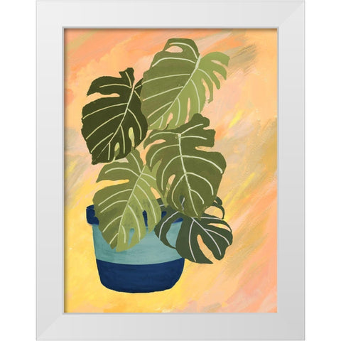 Bright Back To Nature II White Modern Wood Framed Art Print by Pinto, Patricia