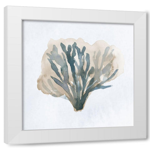 Atlantic Coral I White Modern Wood Framed Art Print by Price, Lucille