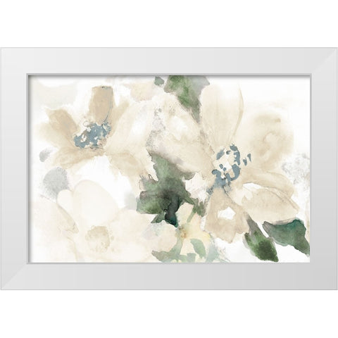 Lightness In Spring White Modern Wood Framed Art Print by Loreth, Lanie