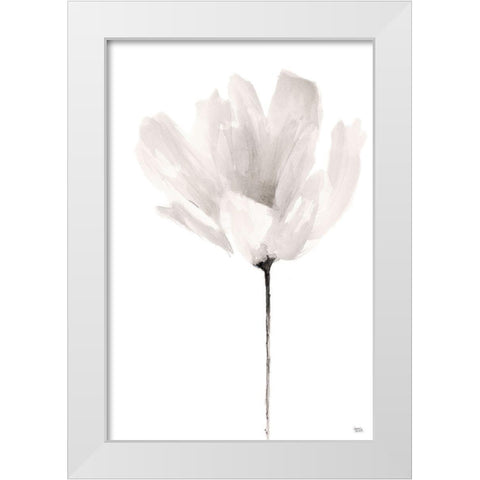 Rise With The Sun III White Modern Wood Framed Art Print by Loreth, Lanie