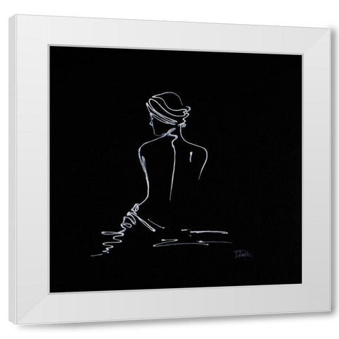 Spa Day Figurative II White Modern Wood Framed Art Print by Pinto, Patricia