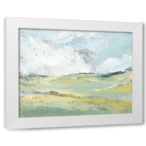 Country Afternoon White Modern Wood Framed Art Print by Loreth, Lanie