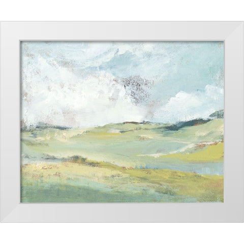 Country Afternoon White Modern Wood Framed Art Print by Loreth, Lanie