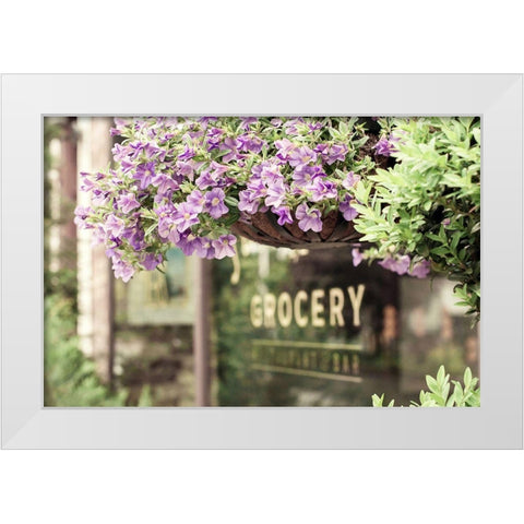 Country Grocery Store White Modern Wood Framed Art Print by Bill Carson Photography