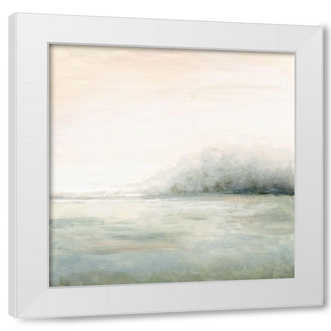 Light Fog White Modern Wood Framed Art Print by Pinto, Patricia