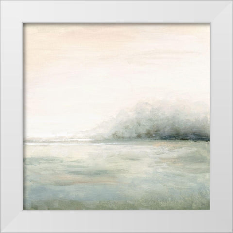 Light Fog White Modern Wood Framed Art Print by Pinto, Patricia