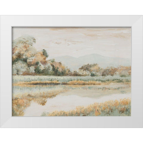 Rio Lindo White Modern Wood Framed Art Print by Pinto, Patricia