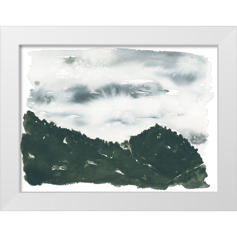 After The Storm White Modern Wood Framed Art Print by Price, Lucille