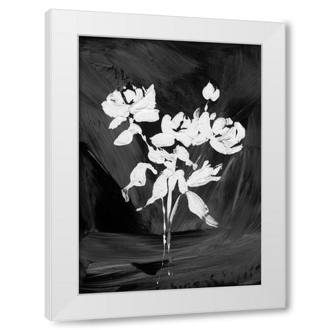 Devotion on Black I White Modern Wood Framed Art Print by Price, Lucille