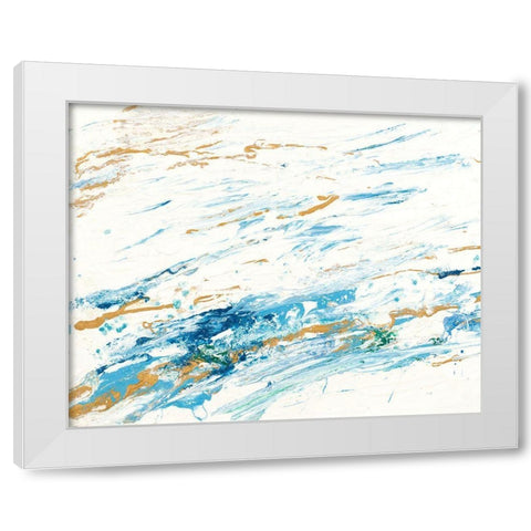 Winter Snow Drift I White Modern Wood Framed Art Print by Grace, Ajoya