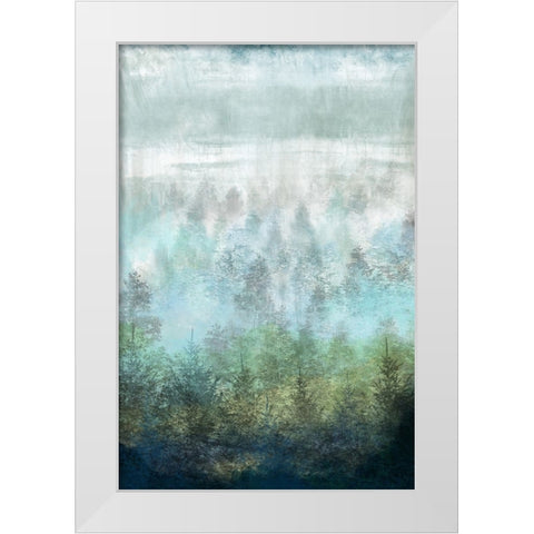 The Forest White Modern Wood Framed Art Print by Medley, Elizabeth