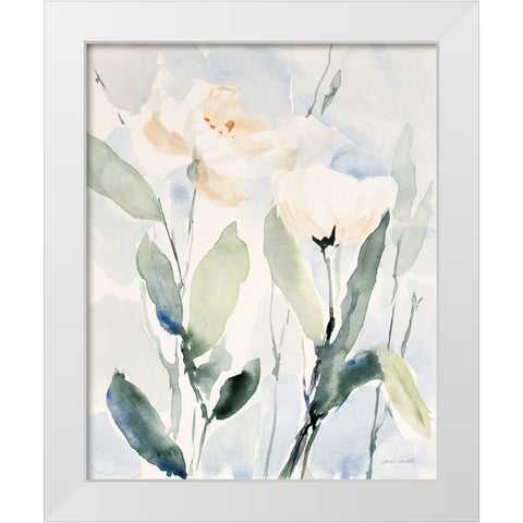 Dewey Wildflowers I White Modern Wood Framed Art Print by Loreth, Lanie