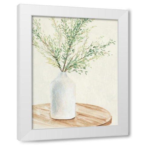 Boho Corner White Modern Wood Framed Art Print by Loreth, Lanie