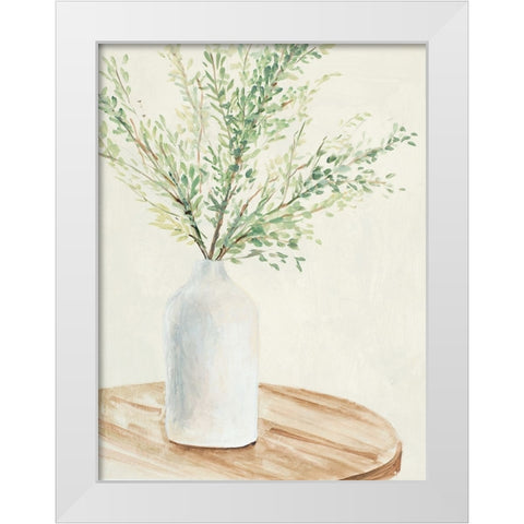Boho Corner White Modern Wood Framed Art Print by Loreth, Lanie