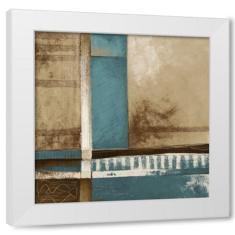 Simplicity I White Modern Wood Framed Art Print by Loreth, Lanie
