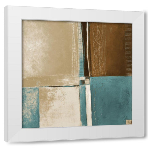 Simplicity II White Modern Wood Framed Art Print by Loreth, Lanie