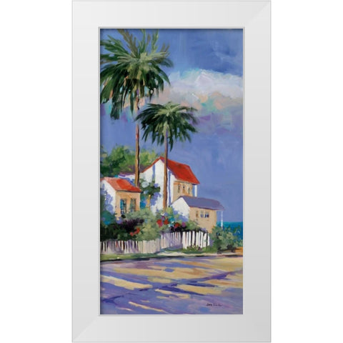 Key West I White Modern Wood Framed Art Print by Slivka, Jane