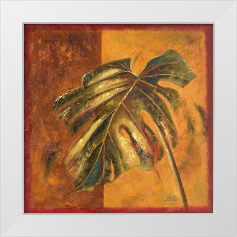 Balazo Movimiento I White Modern Wood Framed Art Print by Pinto, Patricia