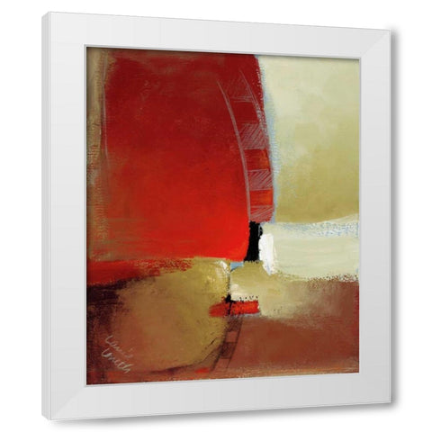 Canyon Light I White Modern Wood Framed Art Print by Loreth, Lanie
