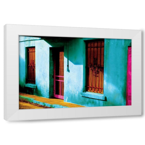 St. Augustine III White Modern Wood Framed Art Print by Mabat, Ynon