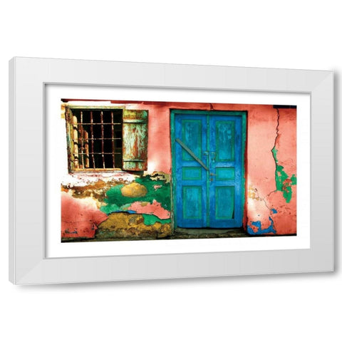 Tel Aviv I White Modern Wood Framed Art Print by Mabat, Ynon