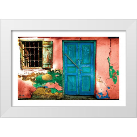 Tel Aviv I White Modern Wood Framed Art Print by Mabat, Ynon