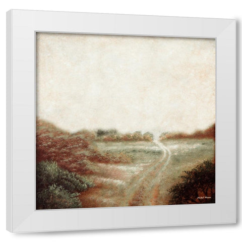 Ethereal Field White Modern Wood Framed Art Print by Marcon, Michael