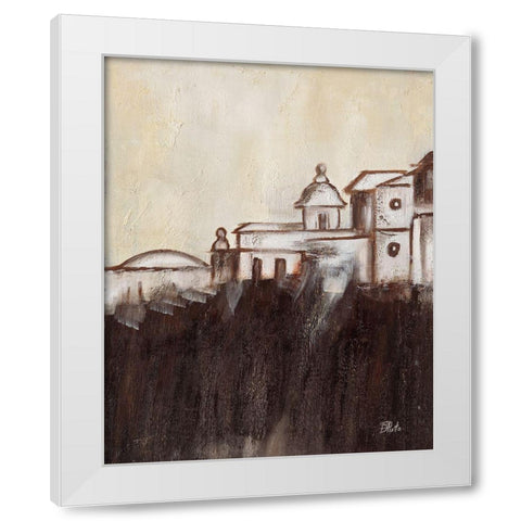 Old Cartagena I White Modern Wood Framed Art Print by Pinto, Patricia