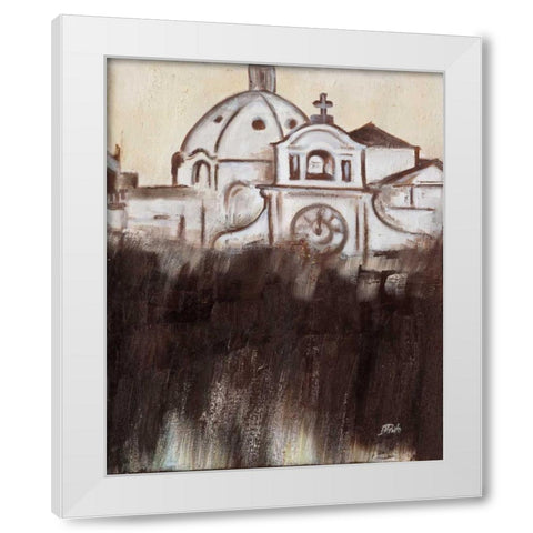 Old Cartagena IV White Modern Wood Framed Art Print by Pinto, Patricia