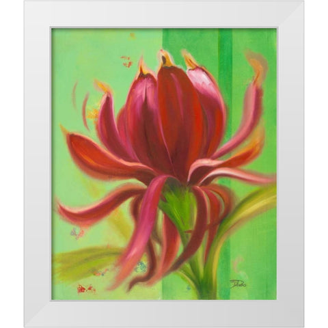 Exotica I White Modern Wood Framed Art Print by Pinto, Patricia