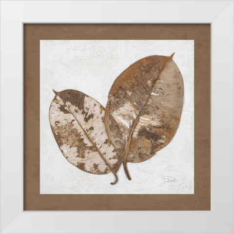 Beauty of Simplicity II White Modern Wood Framed Art Print by Pinto, Patricia