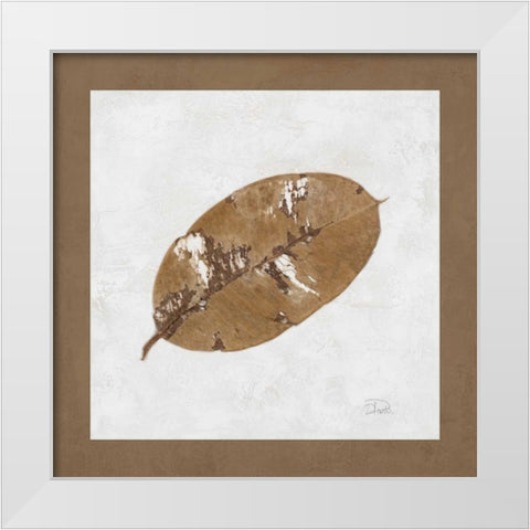 Beauty of Simplicity III White Modern Wood Framed Art Print by Pinto, Patricia