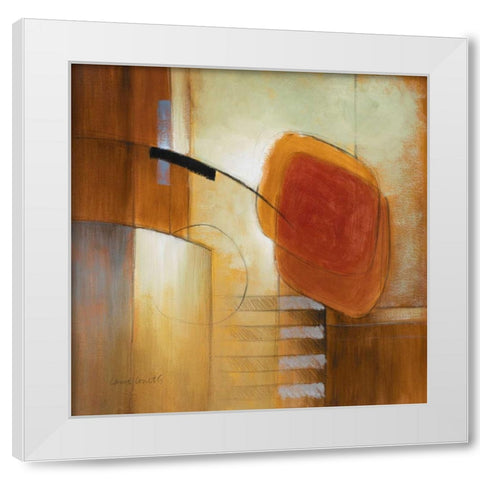 Afternoon in the City V White Modern Wood Framed Art Print by Loreth, Lanie