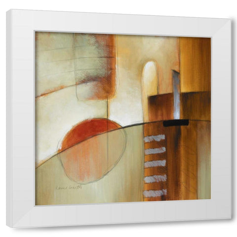 Afternoon in the City VI White Modern Wood Framed Art Print by Loreth, Lanie