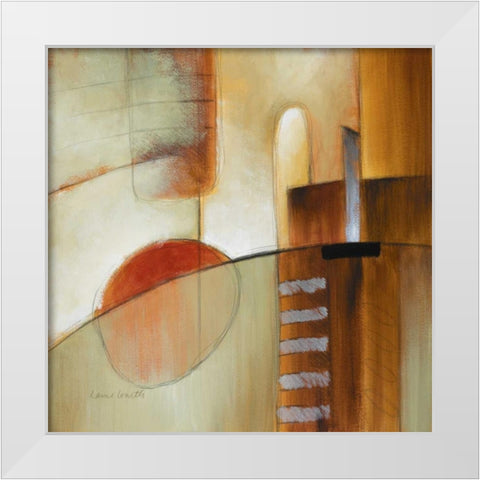 Afternoon in the City VI White Modern Wood Framed Art Print by Loreth, Lanie