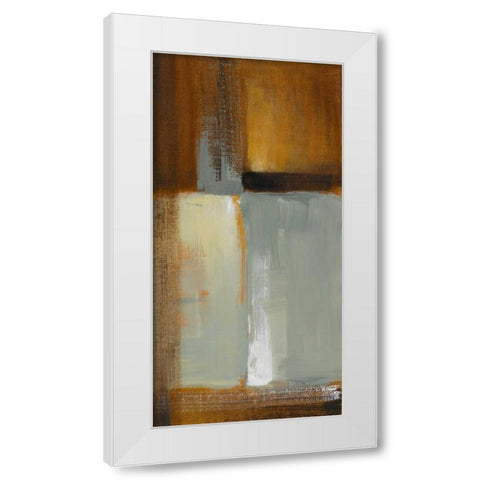 Aerial II White Modern Wood Framed Art Print by Loreth, Lanie