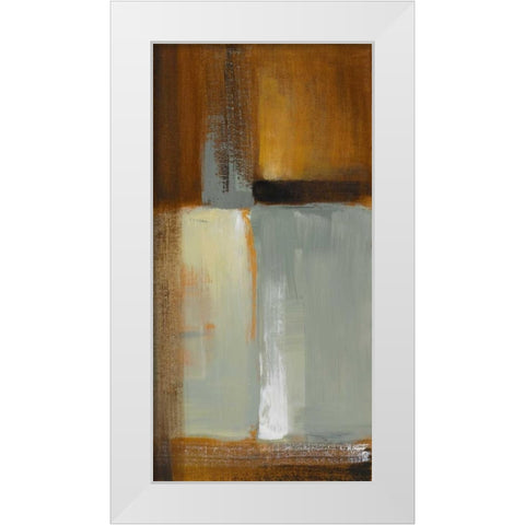 Aerial II White Modern Wood Framed Art Print by Loreth, Lanie