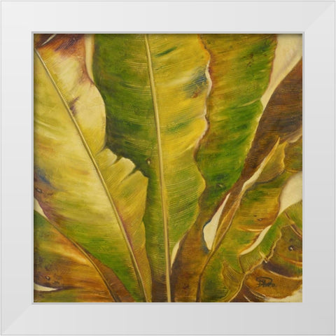 Uraba II White Modern Wood Framed Art Print by Pinto, Patricia