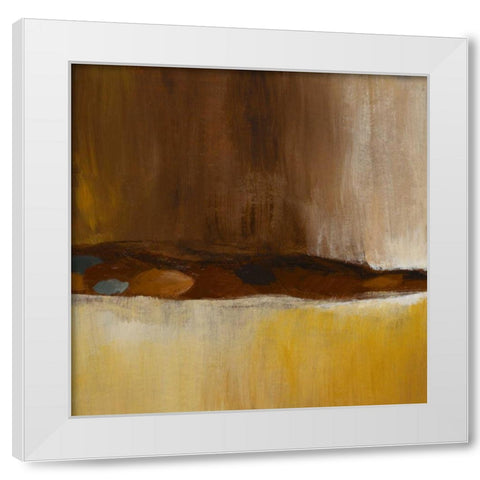 Hidden Passage II White Modern Wood Framed Art Print by Loreth, Lanie