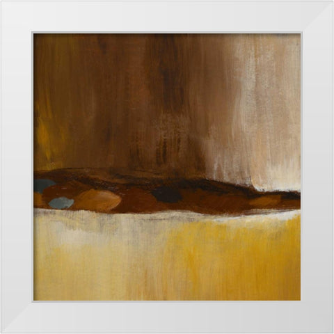 Hidden Passage II White Modern Wood Framed Art Print by Loreth, Lanie